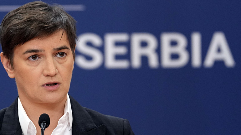 Σερβία: Η Άνα Μπρνάμπιτς θα παραμείνει πρωθυπουργός – Είκοσι πέντε υπουργεία θα έχει η νέα κυβέρνηση